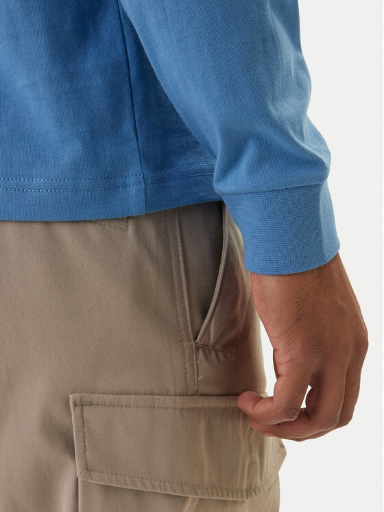 Napapijri Napapijri T-särk S-Box Logo NP0A8BC5 Sinine Regular Fit