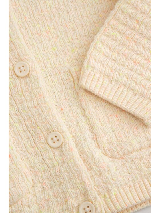 Coccodrillo Coccodrillo Sveter WC5172201DGN-003 Écru Regular Fit