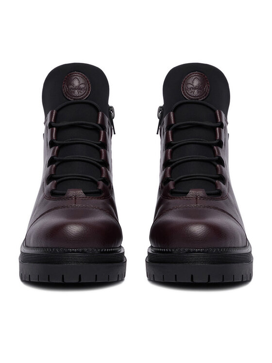 Rieker Rieker Schnürschuhe CEO-Y3163 Dunkelrot