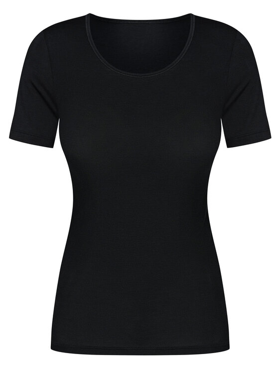 Sylvia Speidel Sylvia Speidel Tričko 50348 Čierna Slim Fit