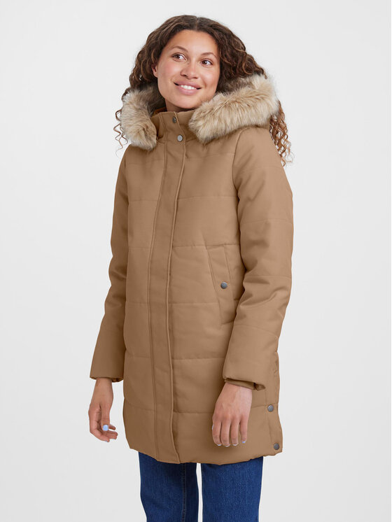 Vero Moda Parka Addison 10267115 Rjava Regular Fit