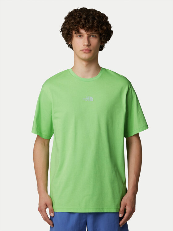 The North Face The North Face Tricou Unisex SS Never Stop NF0A8C3A Verde Relaxed Fit