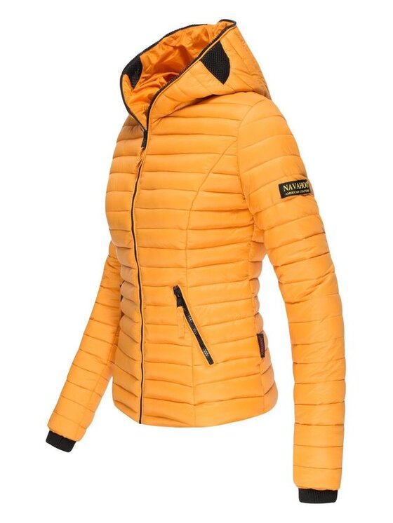 Navahoo Navahoo Kurtka przejściowa Kimuk Żółty Casual Fit