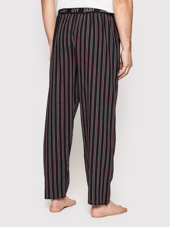 DKNY DKNY Παντελόνι πιτζάμας N5_6794_DKY Μαύρο Relaxed Fit