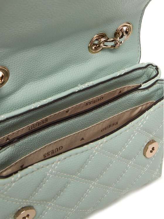 Guess Guess Torebka Giully II Mini HWQG96 73740 Zielony