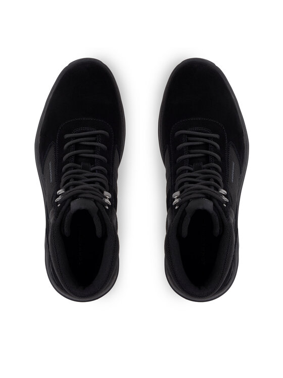 Tommy Hilfiger Tommy Hilfiger Sneakersy Core W Mix Cordura Hybrid Boot FM0FM04807 Czarny