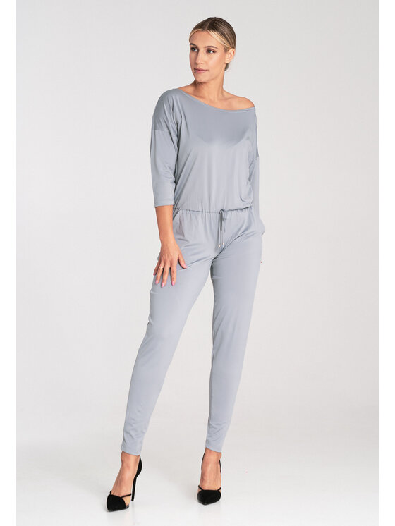 FIGL FIGL Kombinezon M1030 Szary Regular Fit
