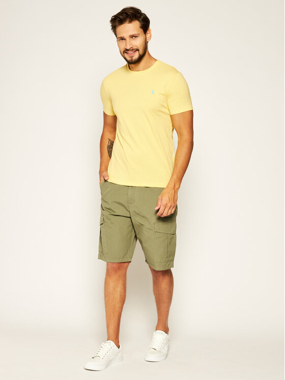 Lee Lee Szorty materiałowe Fatigue L73BCJ82 112120334 Zielony Relaxed Fit