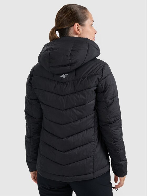 4F 4F Giubbotto piumino 4FRAW25TDJAF0792-20S Nero Regular Fit