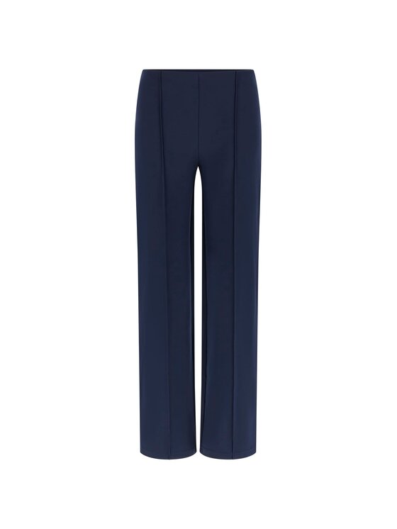 Guess Guess Kalhoty z materiálu 180312 Modrá Classic Fit