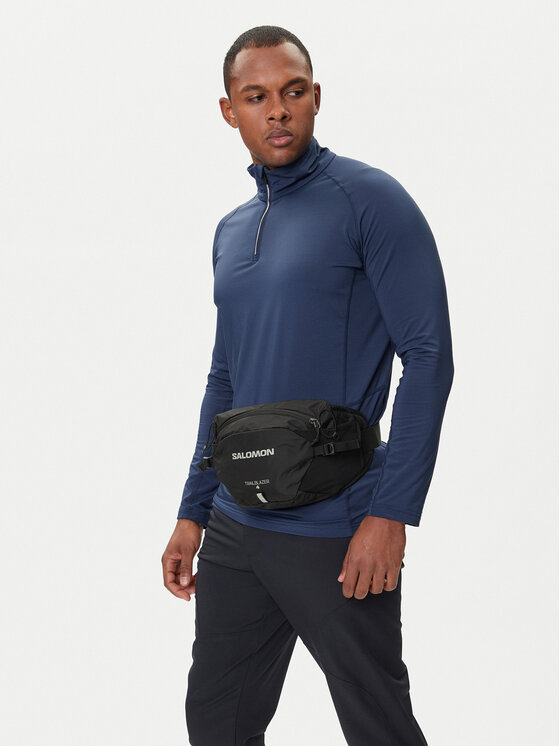 Salomon Salomon torba za okoli pasu Trailblazer LC2183800 Črna