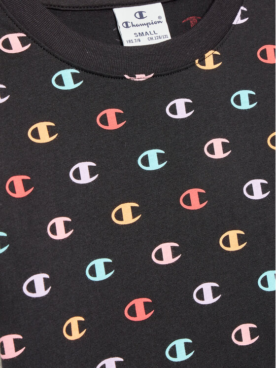 Champion Champion T-Shirt 404617 Czarny Regular Fit