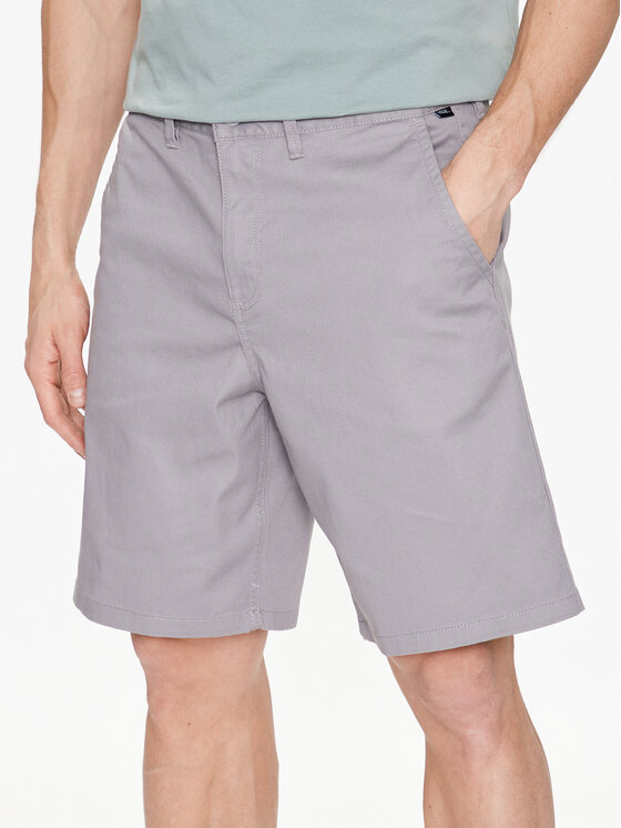 Vans Bavlnené šortky Authentic Chino VN0A5FJX Sivá Relaxed Fit
