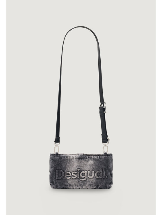 Desigual Desigual Portfel MONE_HALF LOGO Czarny