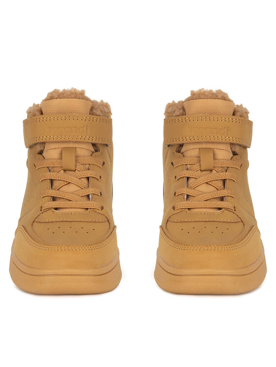 Sprandi Sprandi Sneakersy FURRY FUR CP40-21622Z Hnedá