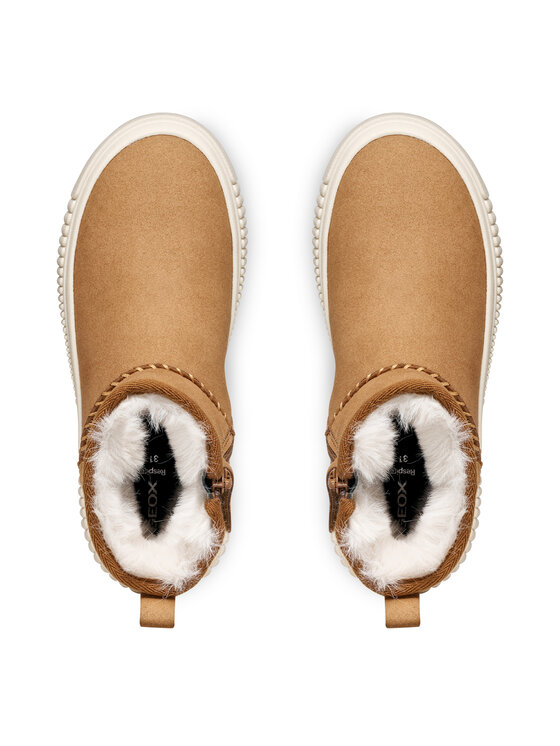 Geox Geox Kozačky J Laquinny J56M3C 000AU C6627 D Hnědá