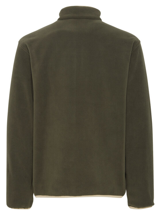 Solid Solid Fleecejacke 21108084 Grün Regular Fit