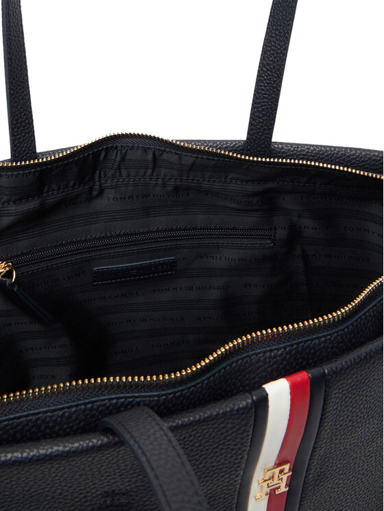 Tommy Hilfiger Tommy Hilfiger Käekott Th Corp Ess Tote AW0AW19334 Tumesinine
