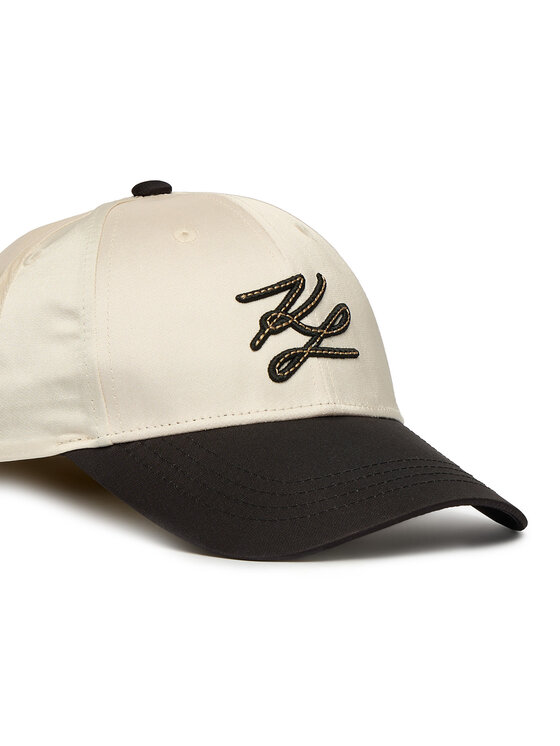 KARL LAGERFELD KARL LAGERFELD Καπέλο Jockey B2W33020 Ανοιχτό μπεζ