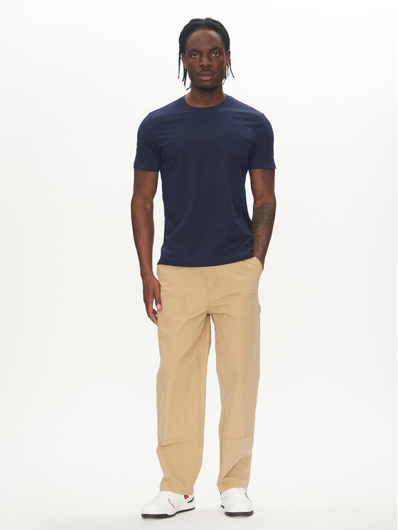 Robe di Kappa Robe di Kappa T-Shirt Dorel 64131EW Granatowy Regular Fit