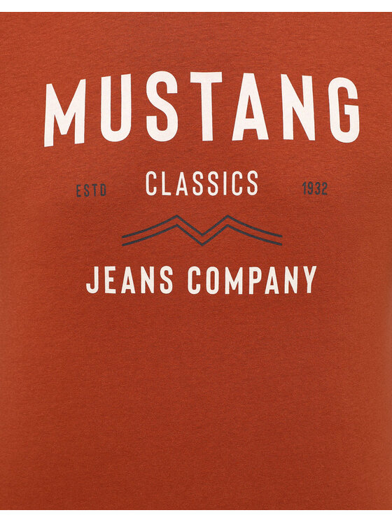 Mustang Mustang T-Shirt 4058823559980 Niebieski Regular Fit
