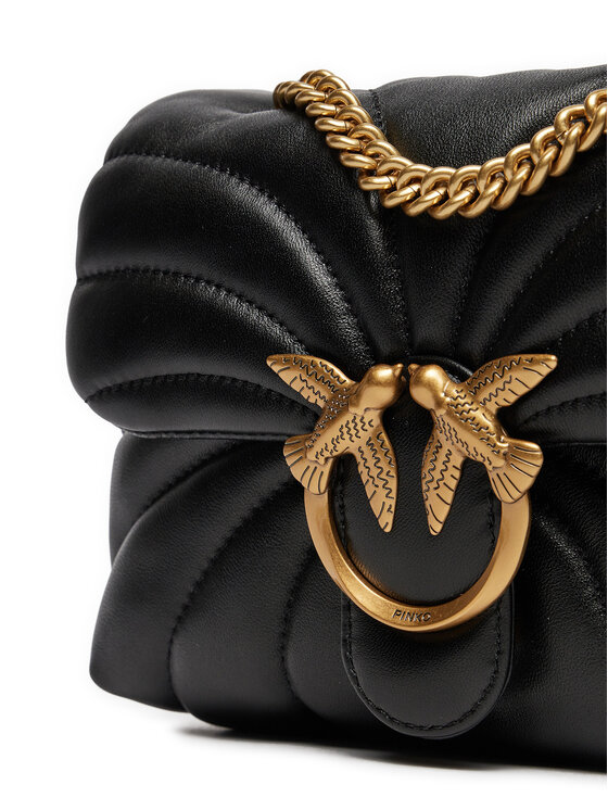 PINKO PINKO Handtasche Love Puff Mini Cl AI 24-25 PLTT 100039 A1EX Schwarz