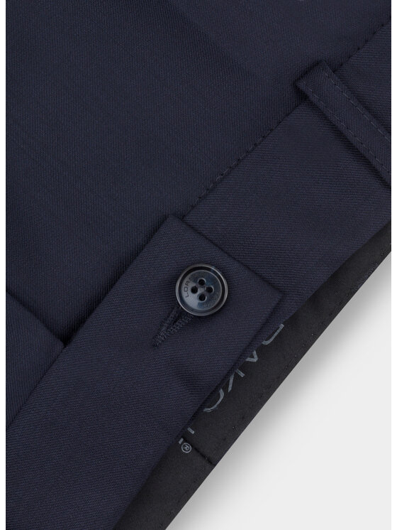 Pako Lorente Pako Lorente Spodnie garniturowe P000B-6S-002 Granatowy Slim Fit