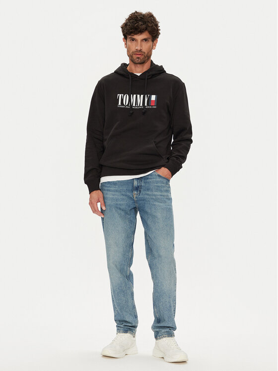 Tommy Jeans Tommy Jeans Μπλούζα Dna Graphic DM0DM22144 Μαύρο Regular Fit