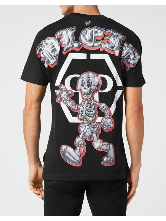 PHILIPP PLEIN PHILIPP PLEIN T-Shirt 15301 Černá Regular Fit