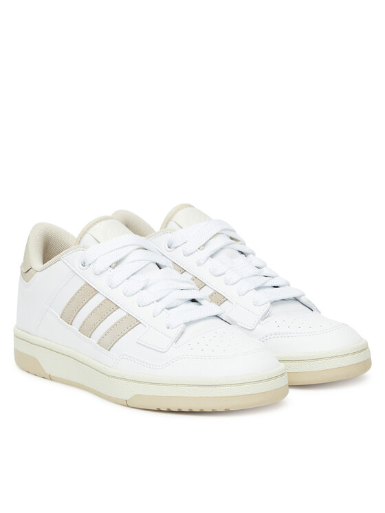 adidas adidas Basketbalové boty Rapid Court Low JR3162 Bílá