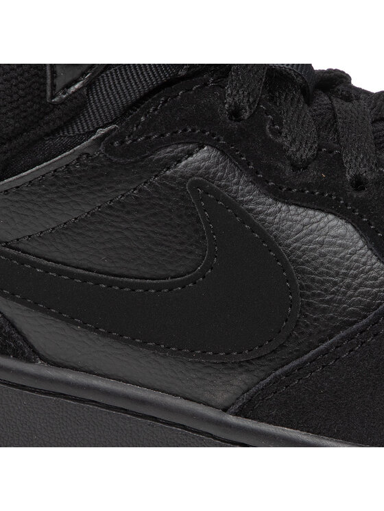 Nike Nike Snīkeri Court Borough Mid 2 Boot Bg CQ4023 001 Melns
