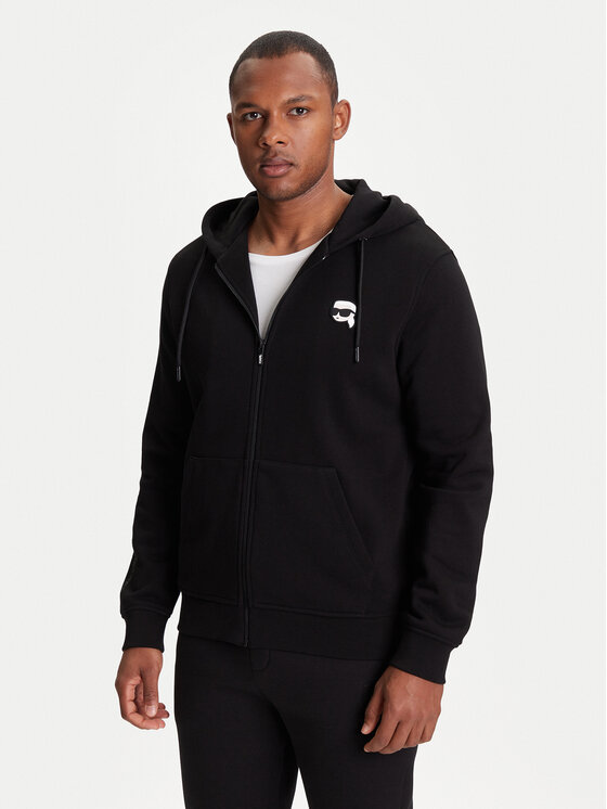 KARL LAGERFELD KARL LAGERFELD Mikina 705040 553910 Černá Regular Fit