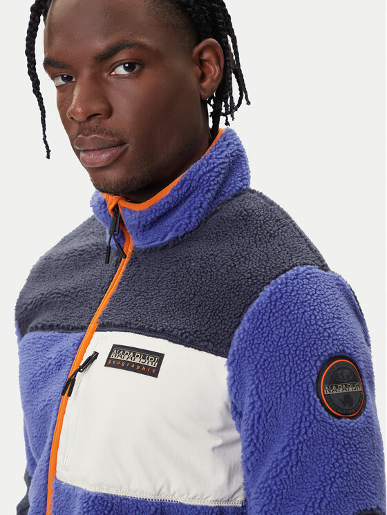 Napapijri Napapijri Polar Yupik NP0A4GNT Niebieski Regular Fit