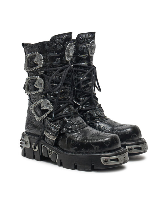 NEW ROCK NEW ROCK Bocanci M-391-S4 Negru