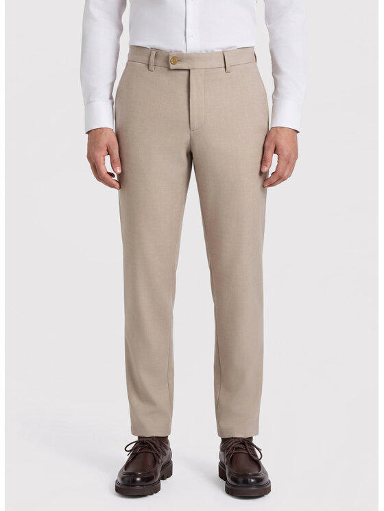 Pako Lorente Pako Lorente Chinosy P26WF-WX-004 Beżowy Slim Fit