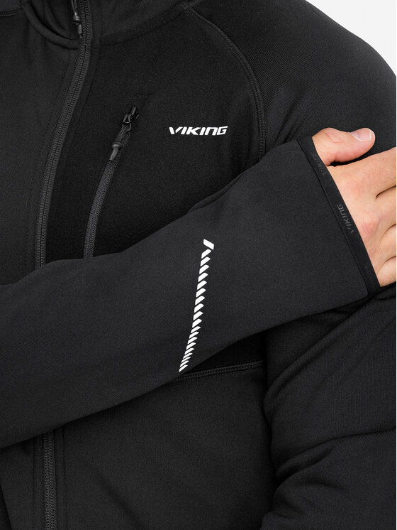 Viking Viking Bluza Arbaz Man Czarny Regular Fit