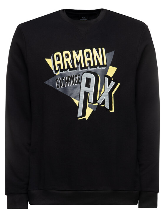 Armani Exchange Armani Exchange Bluza 3HZMAJ ZJ4FZ 1200 Czarny Regular Fit