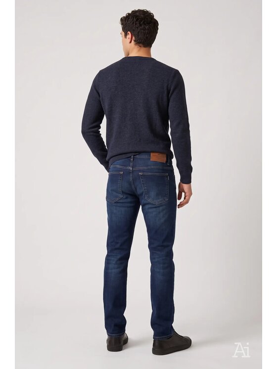 Cross Jeans Cross Jeans Jeansy C 132-203 Niebieski Straight Leg
