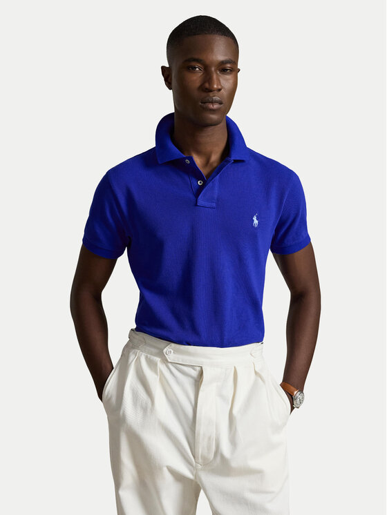 Polo Ralph Lauren Tricou polo 710536856516 Albastru Regular Fit