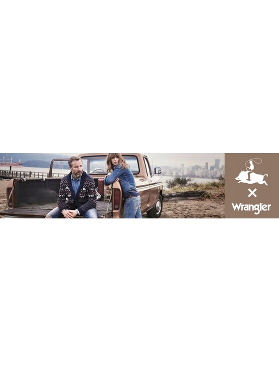 Wrangler Wrangler Jeansy Athletic Fit Niebieski Regular Fit