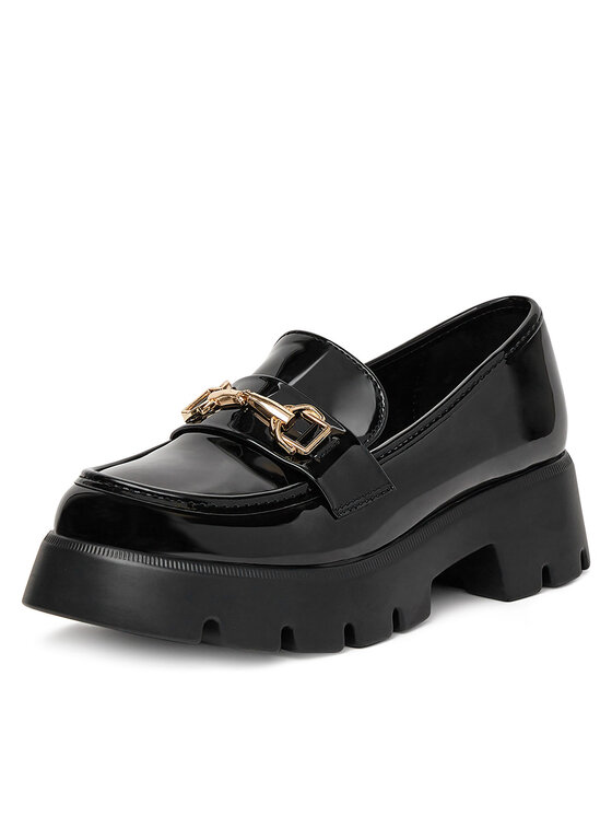 DeeZee DeeZee Loafersy HXG2052-296 Czarny