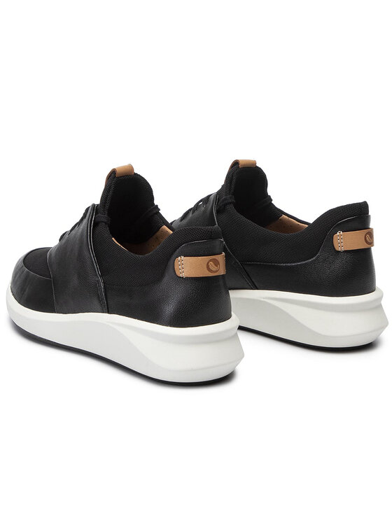Clarks Clarks Sneakersy Un Rio Lace 261403954 Czarny