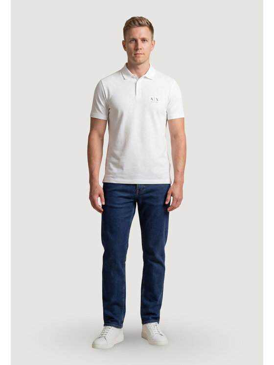 Armani Exchange Armani Exchange Polo XM002232 AF10364 Bianco Casual Fit