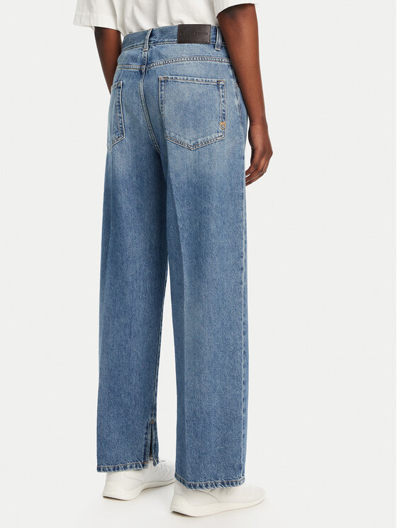 PINKO PINKO Jeans hlače Lovely 104600 Modra Loose Fit