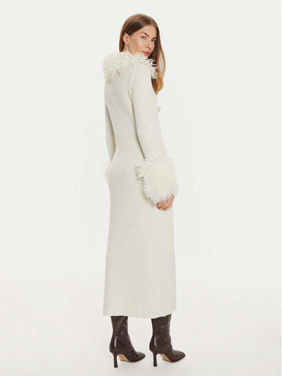 TWINSET TWINSET Кардиган 242TT3430 Бял Slim Fit