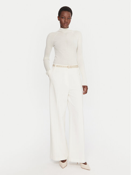 BOSS BOSS Поло Foliora 50549166 Бежов Slim Fit
