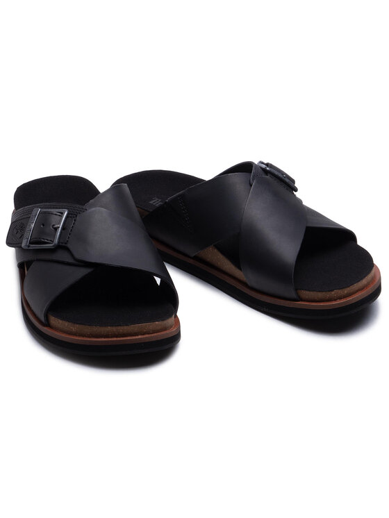 Timberland Timberland Iešļūcenes Amalfi Vibes Cross Slide TB0A2B65015 Melns
