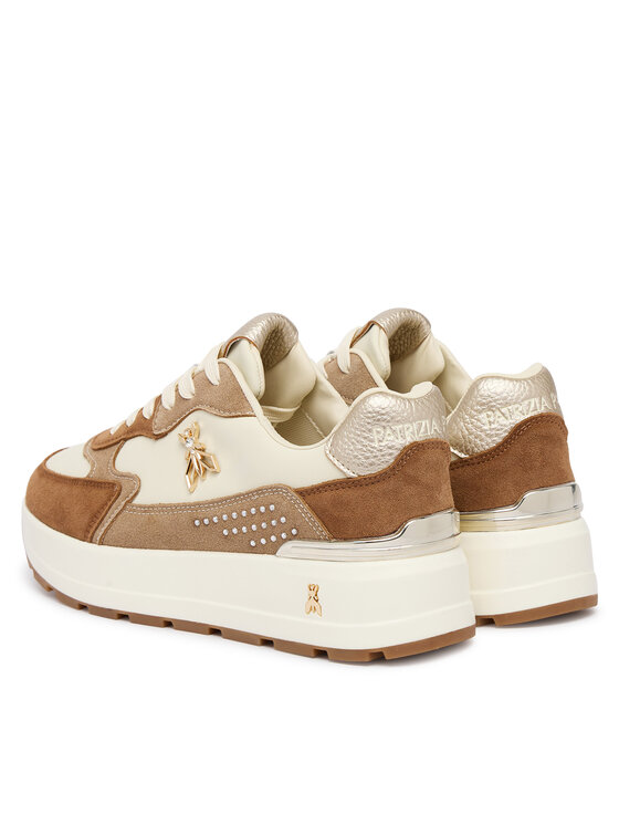 Patrizia Pepe Patrizia Pepe Sneakersy PJ419.22 Kremowy