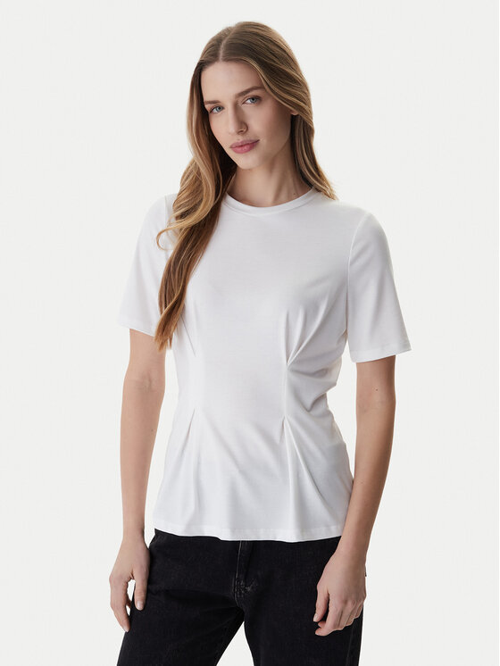ONLY ONLY Top Elena 15368451 Bílá Slim Fit