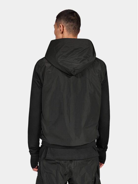 MADE BY SOCIETY MADE BY SOCIETY Kurtka anorak Core Block Hoodie - H17644 Czarny Basic Fit